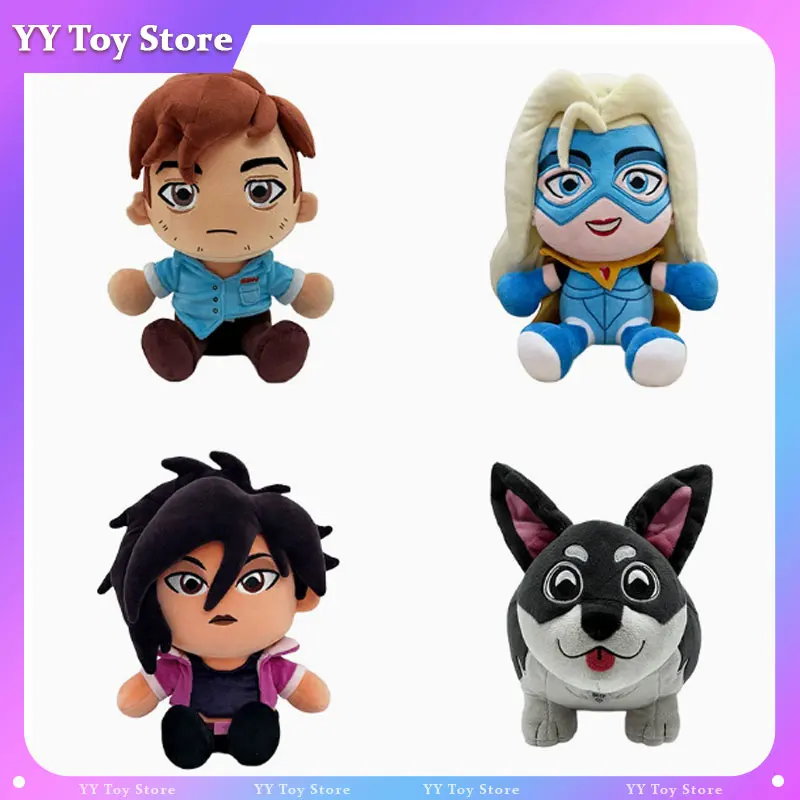 

New Dispatch Plush Doll Blonde Blazer Robert Invisigal Beef Plush Toy Collectible Christmas Birthday Children'S Toy Gift 22cm