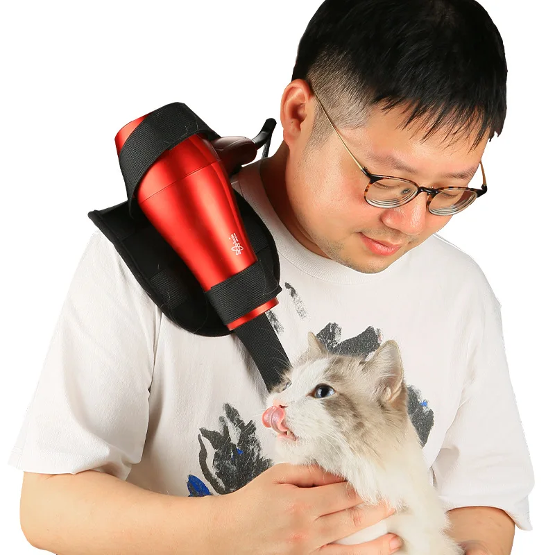 Pet groomer hanging neck hair stand pet hair dryer hair stand to prevent crooked neck left and right shoulder universal