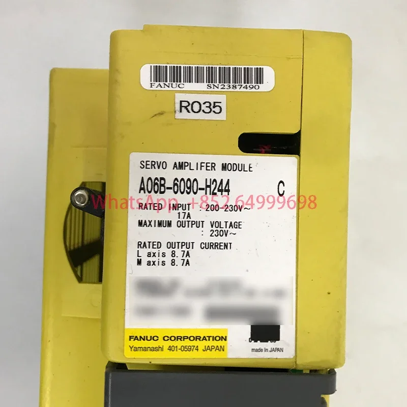 

Сервоусилитель A06B-6090-H244 Сервопривод для станка системы ЧПУ
