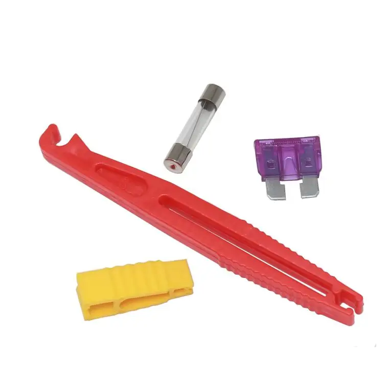 【2PCS】 Car Automobile Fuse Clips Tools Car  Van Blade Mini Fuse Puller Extractor Removal Security Tool Accessories