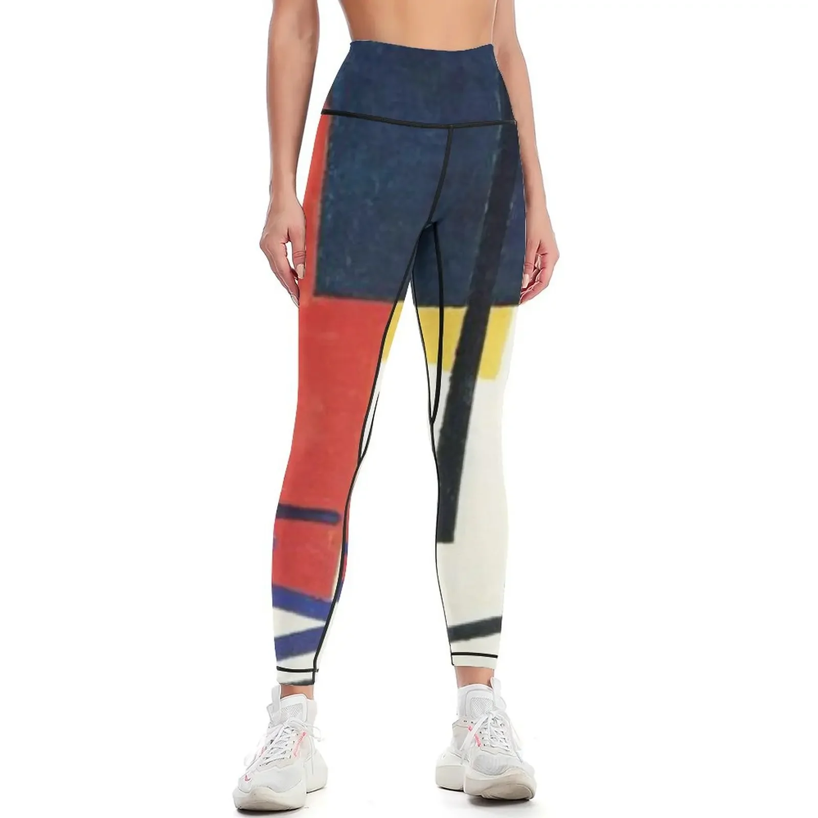 

Suprematism 1915 by Kazimir Malevich - Favourite Artists Collection Leggings sportswear woman gym 2025 gym top Womens Leggings