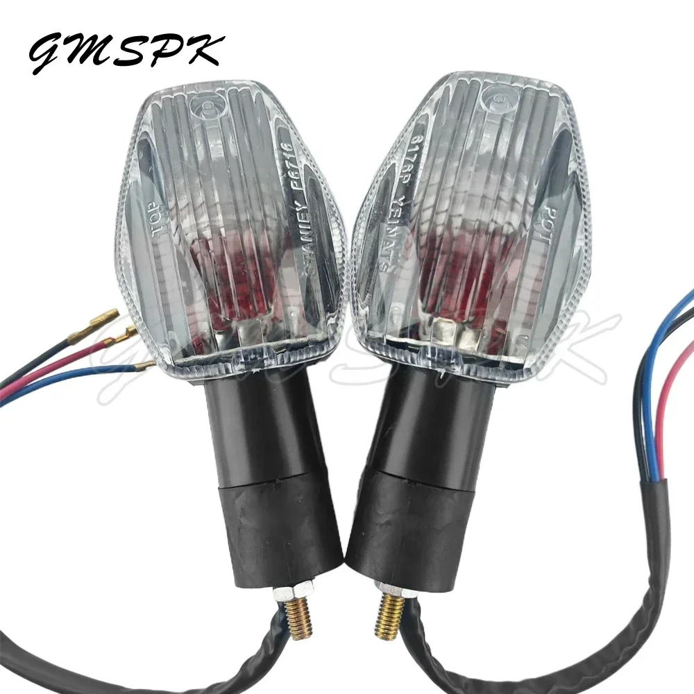 1 Pair Motorcycle Turn Signal Lamp Indicator Blinker Front Rear Lights Fit for HONDA CB400 VTR 250 CB1300 1000 CBR600 CBR600RR