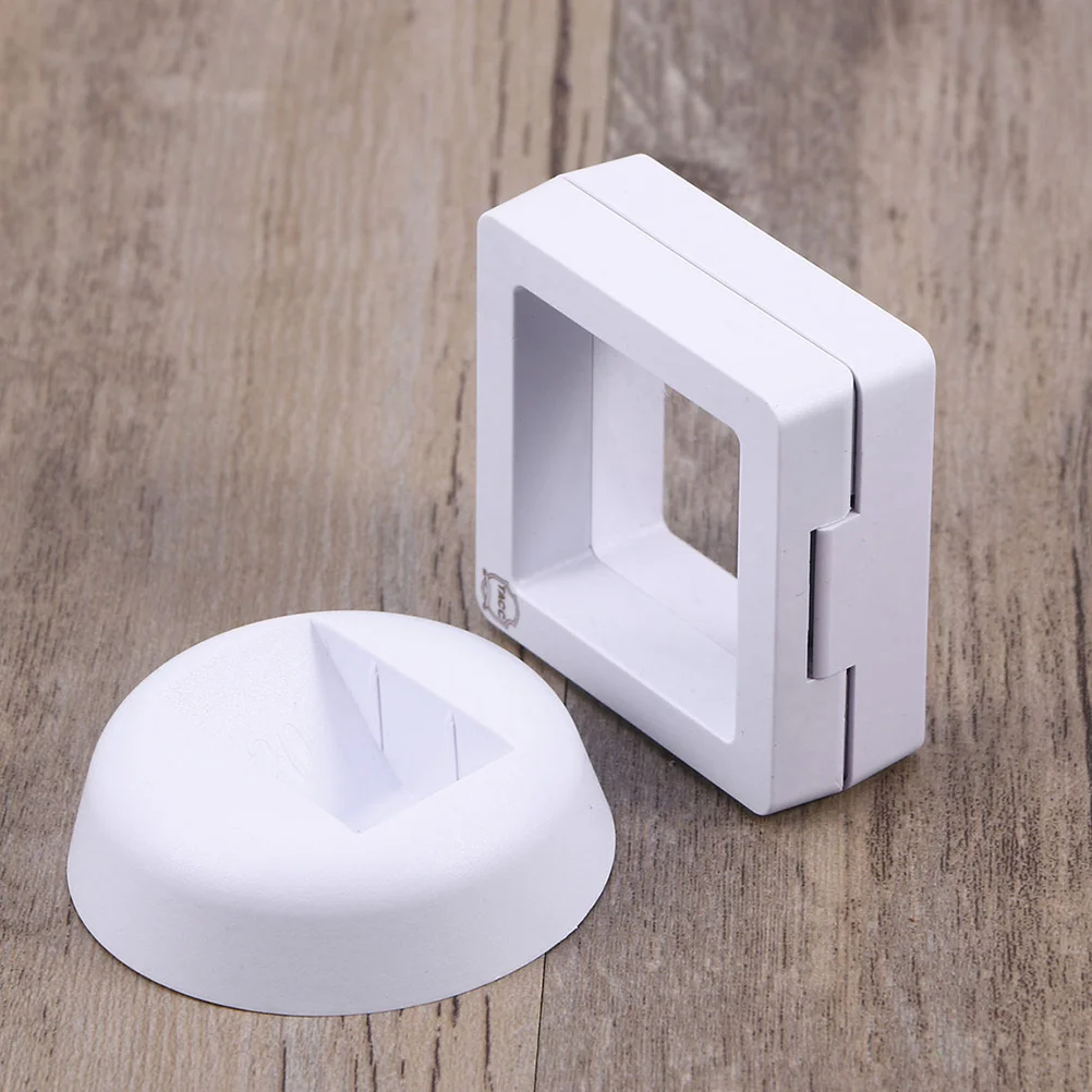 5 Buah Rak Display Koin St PP Plastik Rak Peringatan Penyimpanan Ganizer Casing Bingkai Rak Dekorasi Rumah Kantor