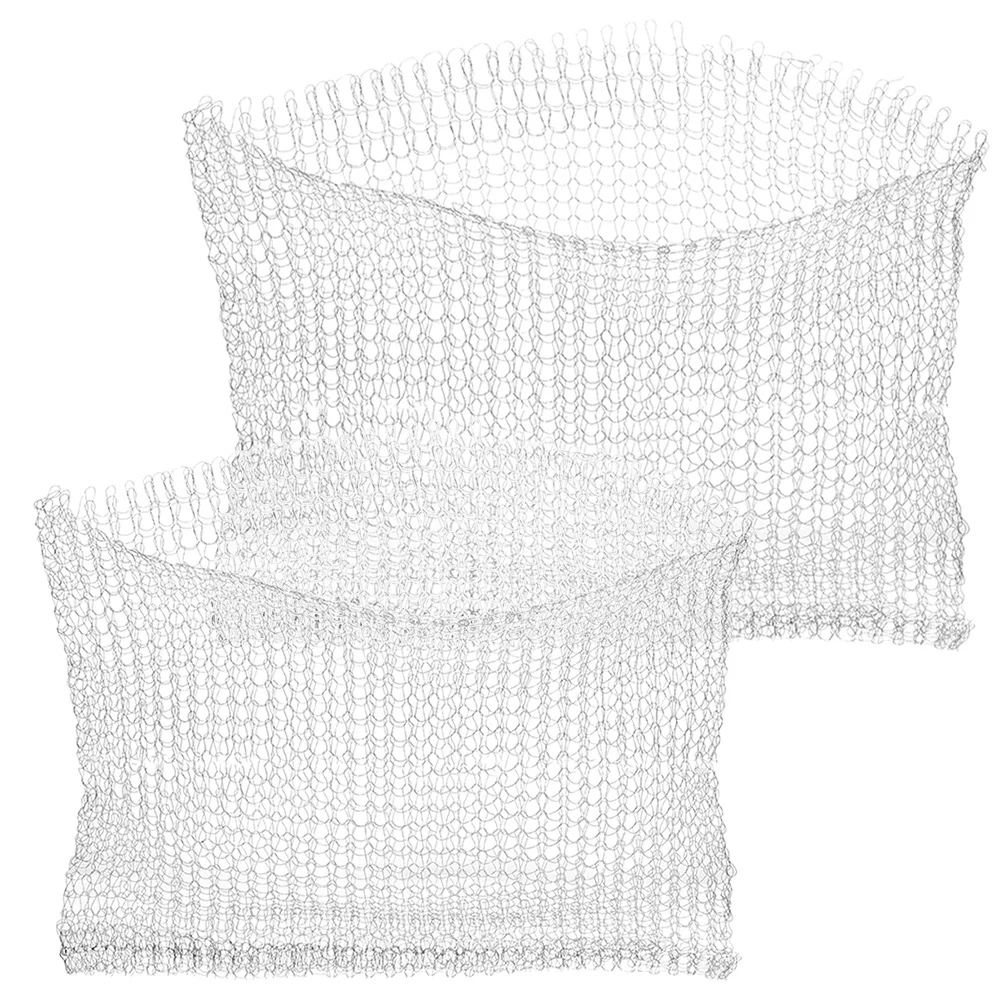 2 قطعة شبكة معدنية جذر النبات سلة واقية سلك صافي الجذر الحرس دائم البستنة ملحق للنباتات في الهواء الطلق #4