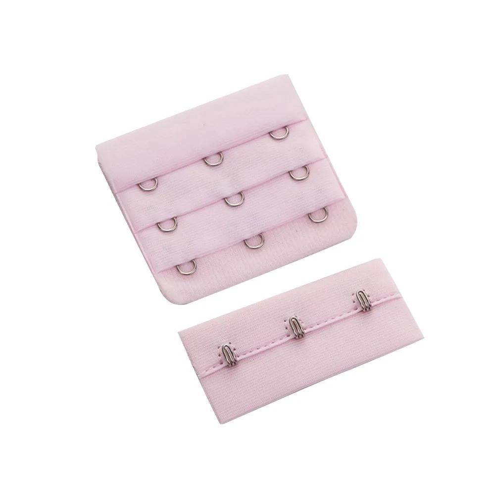 브래지어 익스텐더 스트랩 탑 란제리 속옷 액세서리, 브래지어 익스텐더 스트랩, 면 및 금속, 3 후크, 3 줄