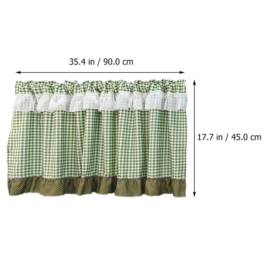 1Pcs Half Curtain Short Window Curtain for Kitchen Blackout Curtains Decor Home Living Room Bedroom Dinning Use view 6