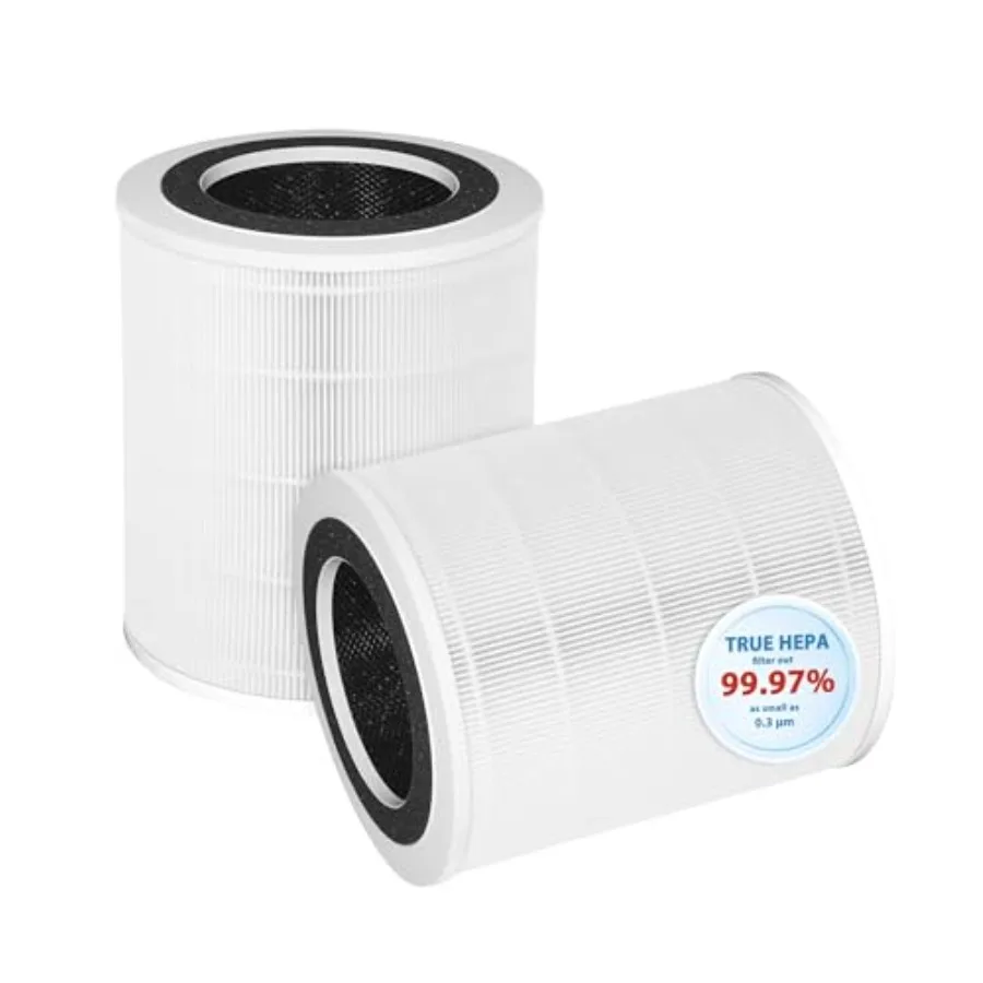 

KJ350 True HEPA Replacement Filter Compatible with AOPO KJ-350 and ABTOP AP350 Air Purifiers 3-in-1 H13 Grade HEPA Filter with