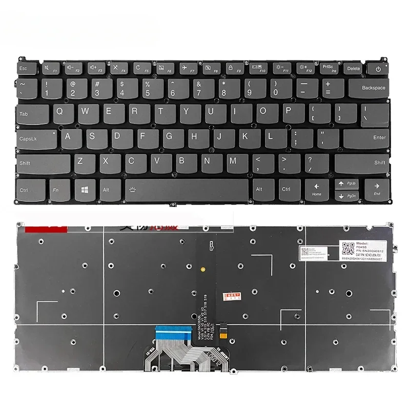 Imagem -03 - Teclado do Portátil com Retroiluminação para Lenovo Ideapad 720s13 720s-13ikb 720s-13arr Novo