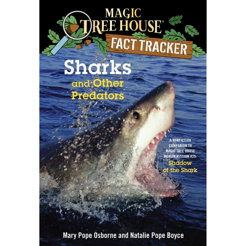 

Magic Tree House Fact Tracker 32Sharks And Other PreMthft32 Mary Pope Osborne Random House US 9780385386418 Book