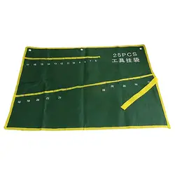 Oxford Wrench Roll Up Bag Tool For Electrician Plumber Carpenter High-level Quality Tool Roll Up Bag