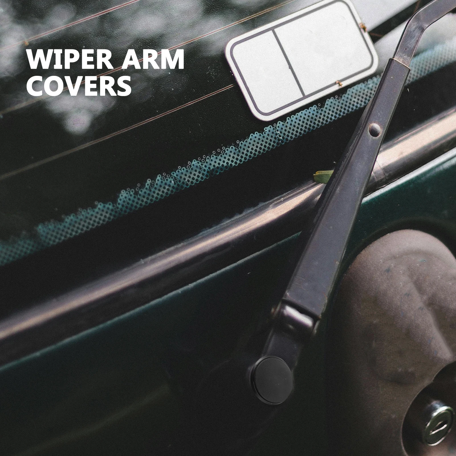 

Wiper Cover Car Arm Protective Hole Plastic Holes Windshield Protector Rear Plug Cap Automobile Dust