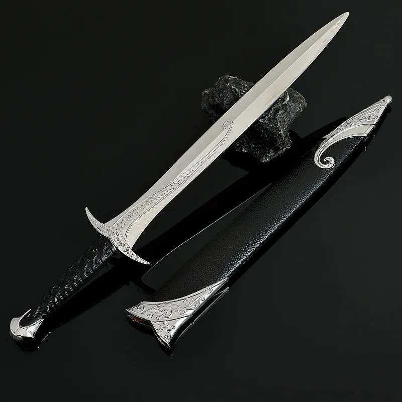 28 cm Nieuwe Sting Game Randapparatuur Metalen Model en Rekwisieten Desktop Decoratie Ornamenten Verjaardag Festival Jongen Geschenken Speelgoed