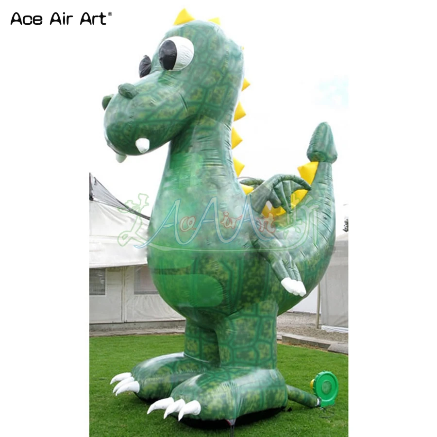 

Inflatable Toy 3mH Inflatable Dinosaur Cartoon Mascot For Outdoor Party Event Exhibition/Advertising Made By Ace Air Art