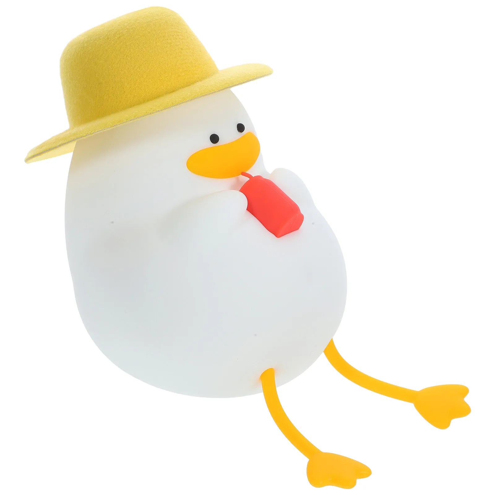Compact Duck Shaped Night Light LED Bedside Lamp for Bedroom Nursery Room Decor Warm Glow Night Lamp Aesthetic Desk Light
