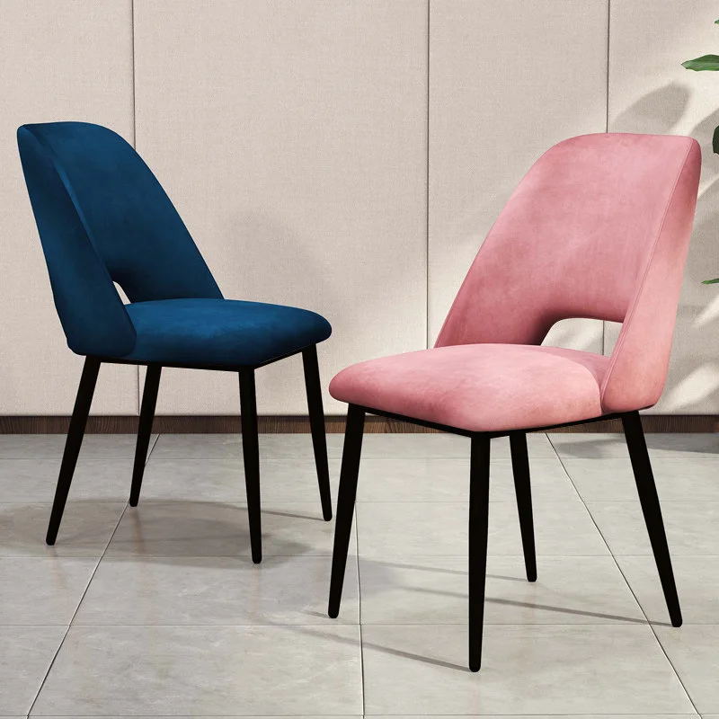 Velvet Dining Chair Simple Modern Design for Home, Kitchen, Hotel, Banquet & Mall, Multiple Sizes Available Дизайнерская Мебель