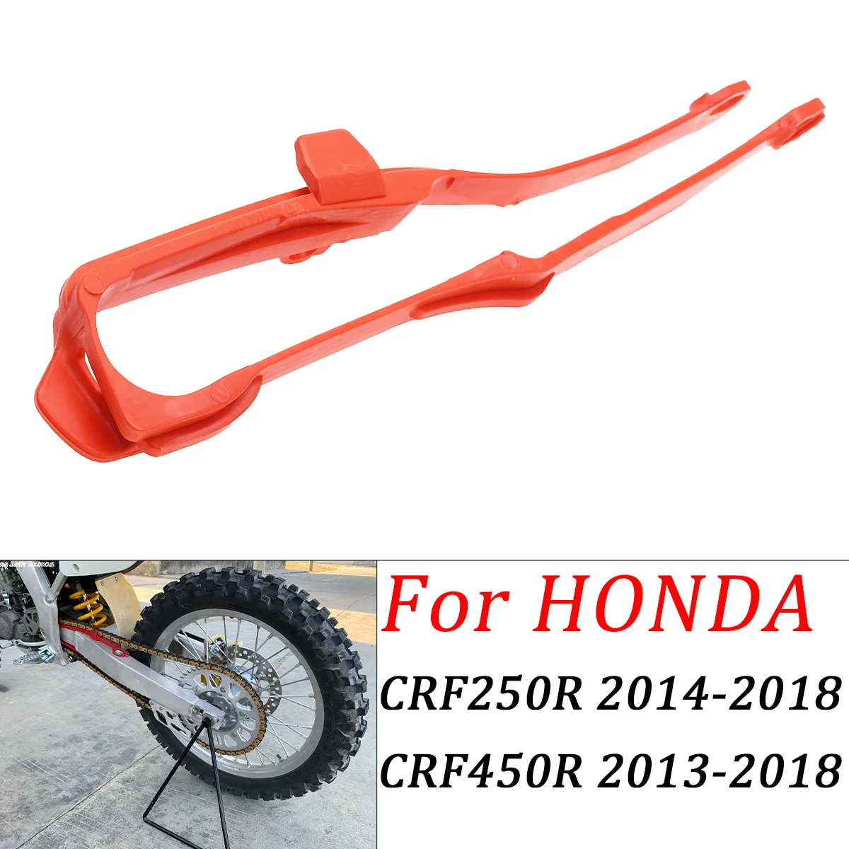 

Motorcycle Accessories Swingarm Chain Slider Guide Guard For Honda CRF250R CRF450R CRF 250R 450R 2013 2014 2015 2016 2017 2018