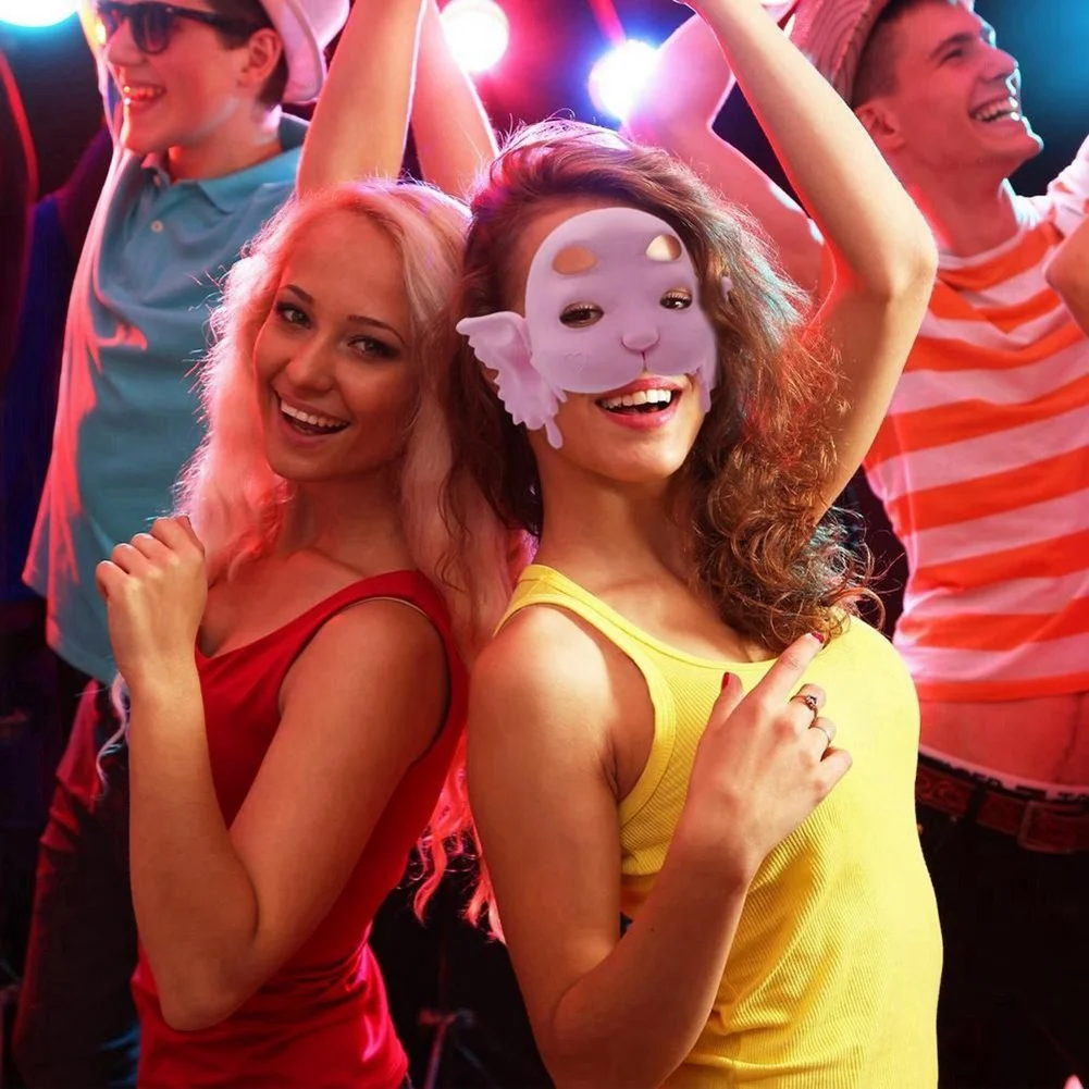 

【New&User-Coupon!】2 Pcs 3D Printed Crying Baby Mask Latex Party Accessories DIY Cosplay Costume Mask