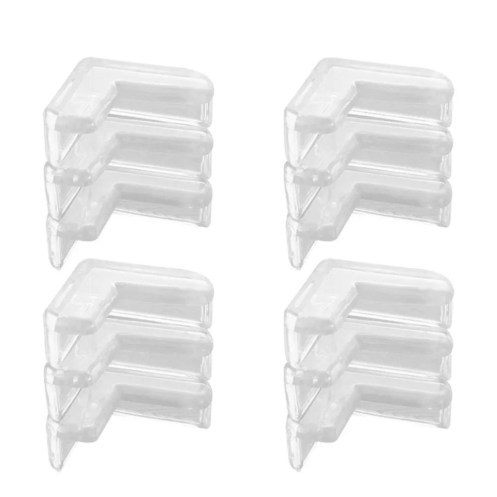 

24Pcs Table Corner Protector Transparent Soft PVC Safety Cushions Strong Adhesive Baby Safe Corner Guards for Home Furniture