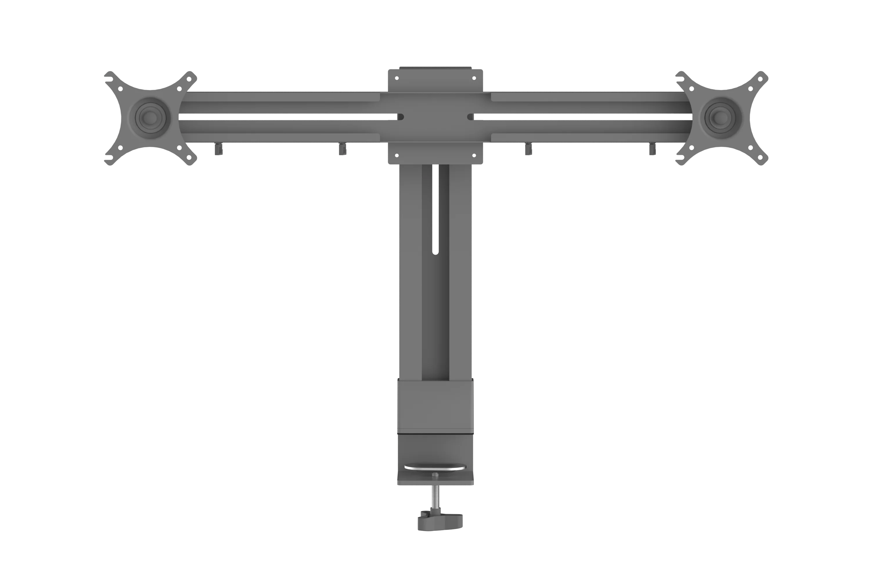 Dual Gas Spring Arm Fits Up To 32 Inch Gaming Hospital Laptop Computer Holder