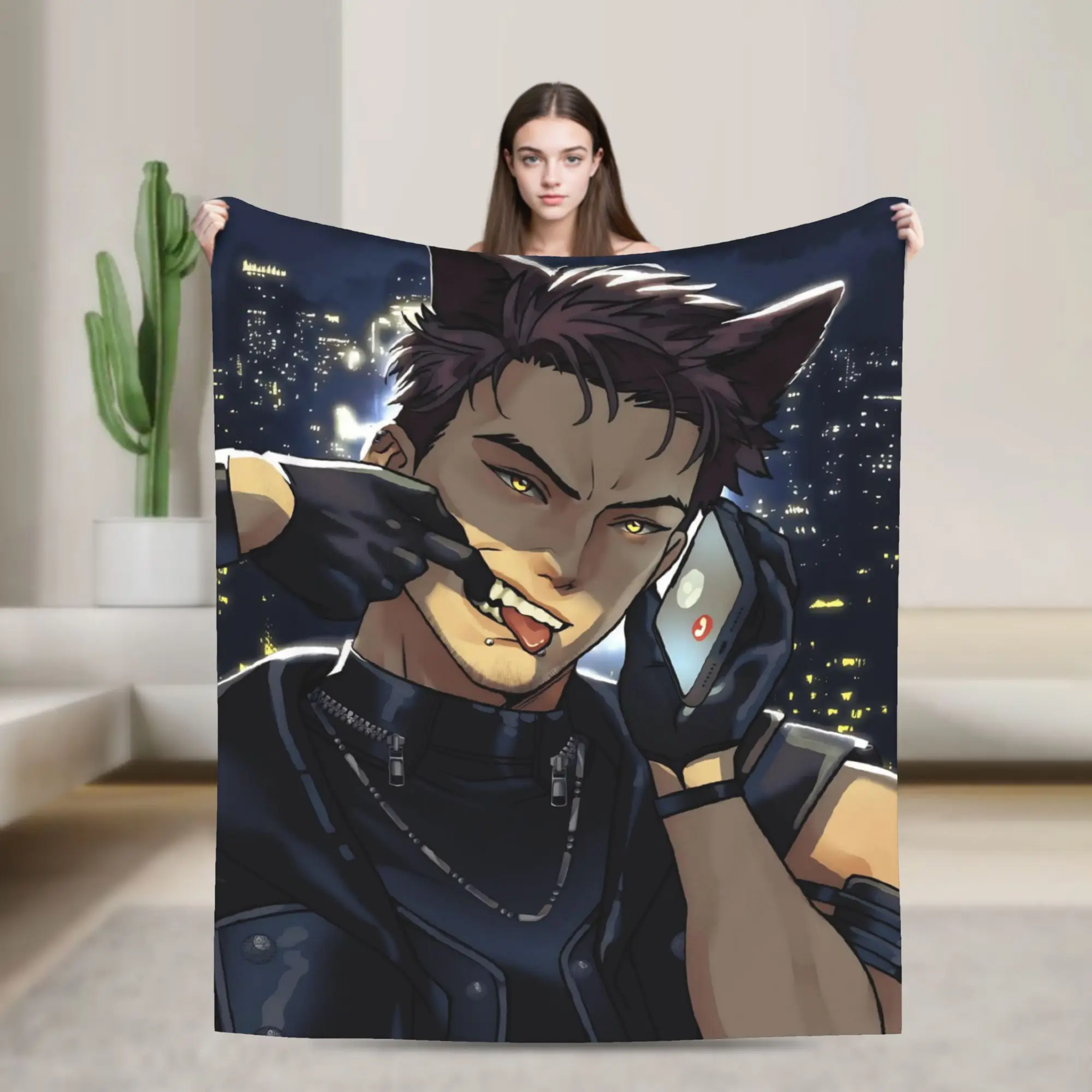 Love and Deepspace Valko Blanket Multiple Sizes Super Soft Cozy  Throw Blankets for Sofa Couch and Bed