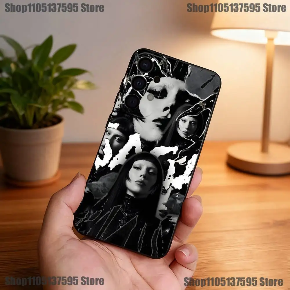 Coque de téléphone Manifest of MAYHEM L-Lady g-gaga, étui noir pour Samsung S25,S24,S21,S22,S23,S30,Ultra,S20,Plus,Fe,Lite,5G