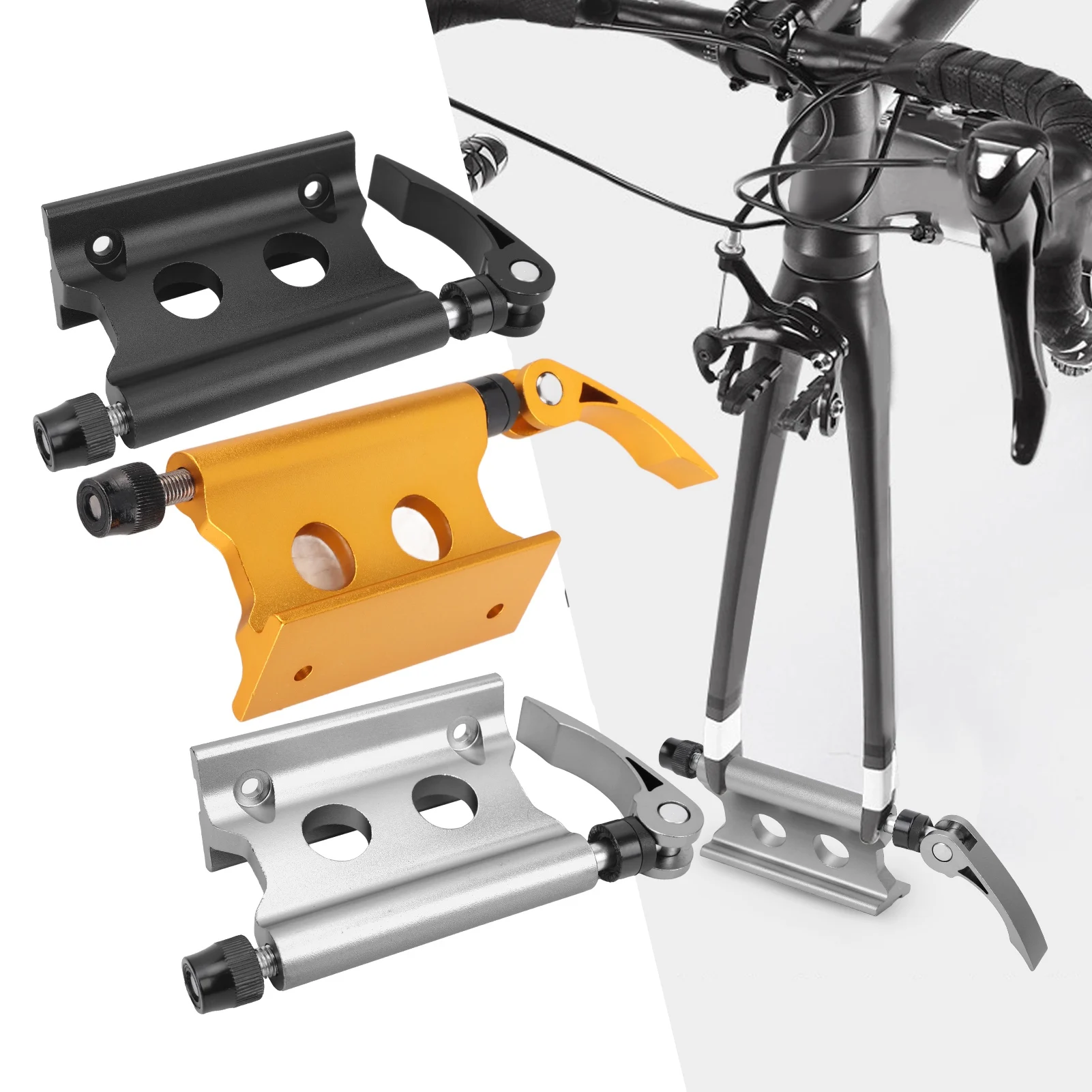

Крепление для передней вилки велосипеда, быстросъемный кронштейн для велосипедной вилки, фиксатор для передней вилки, держатель для багажа
