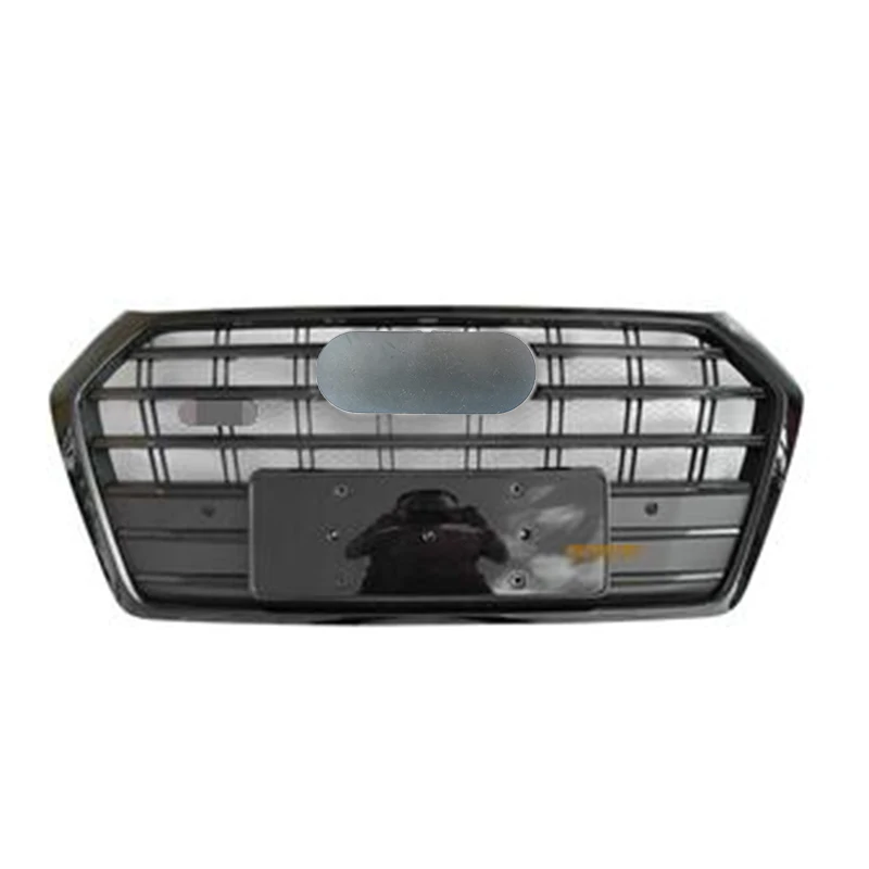 For Audi Q5 SQ5 2018 2019 2020 Front Bumper Racing Grill Sport Engine Mesh Guard Grids For Quattro Style