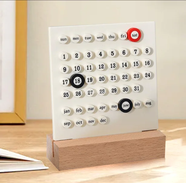 

medieval perpetual calendar retro calendar creative Internet celebrity ins wall decoration home