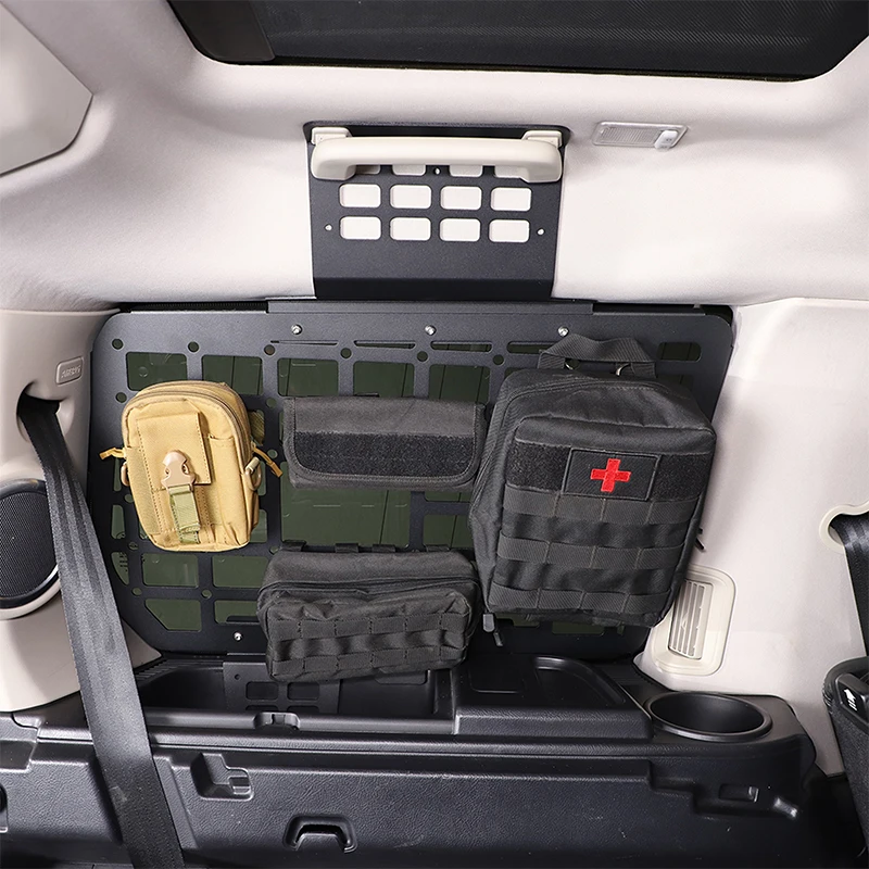 For Land Rover Discovery 3 4 LR3 LR4 2004-16 Aluminum Alloy Car Trunk Side Window Storage Rack Hanging Bag Rack Car Accessories