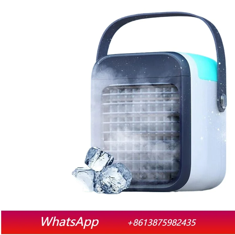 LH    Portable Refrigeration Air Conditioning Fan Rechargeable Dormitory Car Water Cooling Spray Electric Fan