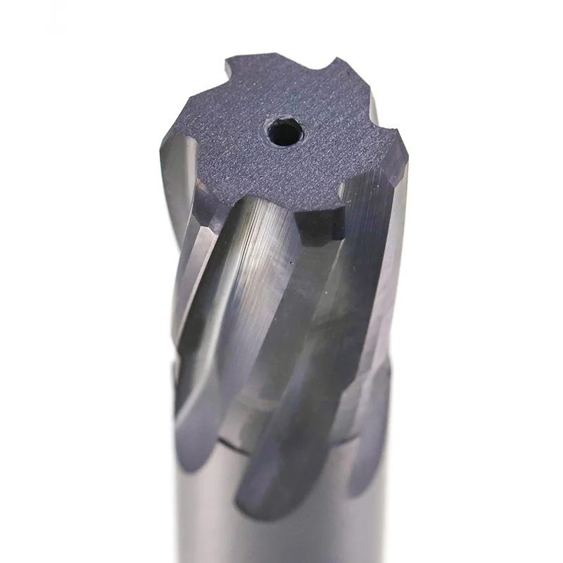 مخرطة مثقاب من كربيد التنجستن لآلة التصنيع باستخدام الحاسب الآلي CUUUER كربيد صلب 6 مزامير أداة مخرطة خاصة #5