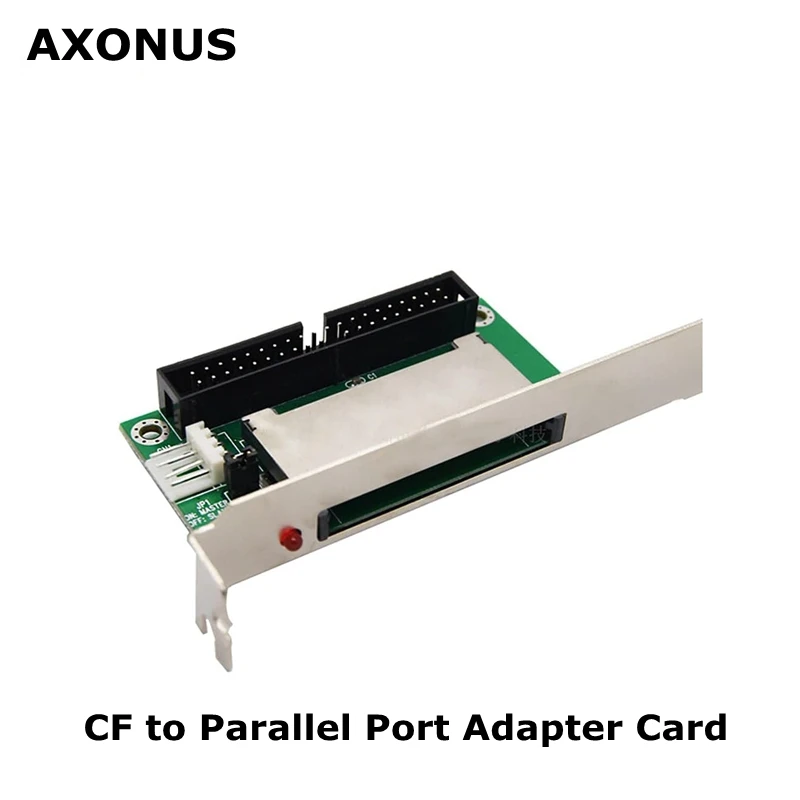 CF to Parallel Port Adapter Card CF Storage Card to 40pin 39 pin Desktop 3.5-inch IDE with Block Expansion Card