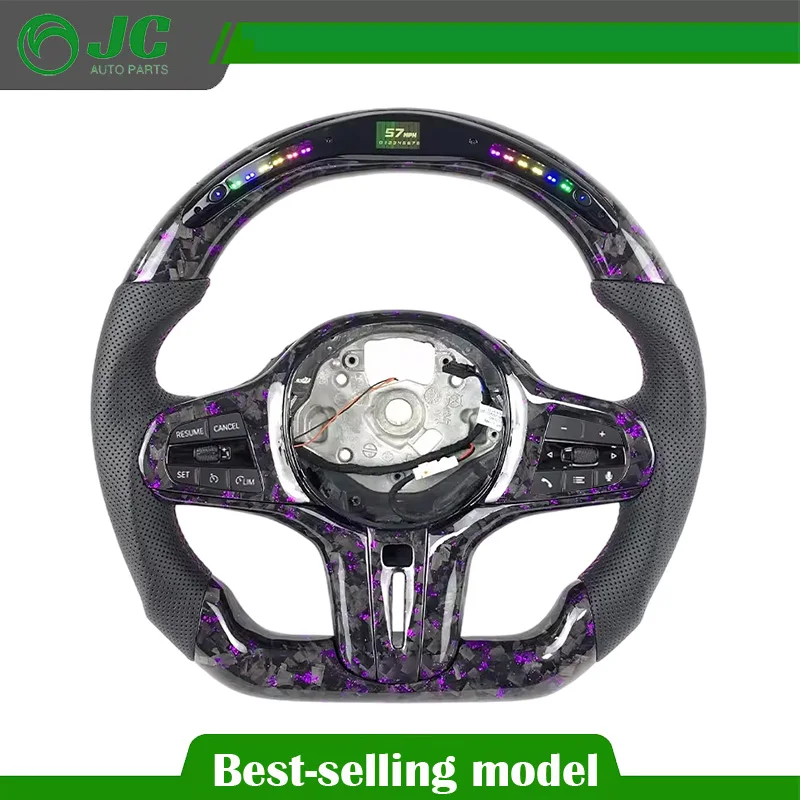 

LED M Sport Carbon Fiber Steering Wheel for BMW G05 G06 G07 G08 G18 G01 G02 G20 G21 G22 G24 G30 G38 G80 F40 F44