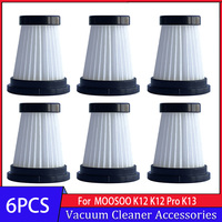 Replacement Filter For MOOSOO K12, K12 Pro, K13 Cordless Vacuum And Foxnovo13KPA Handheld Vacuum Cleaner Parts