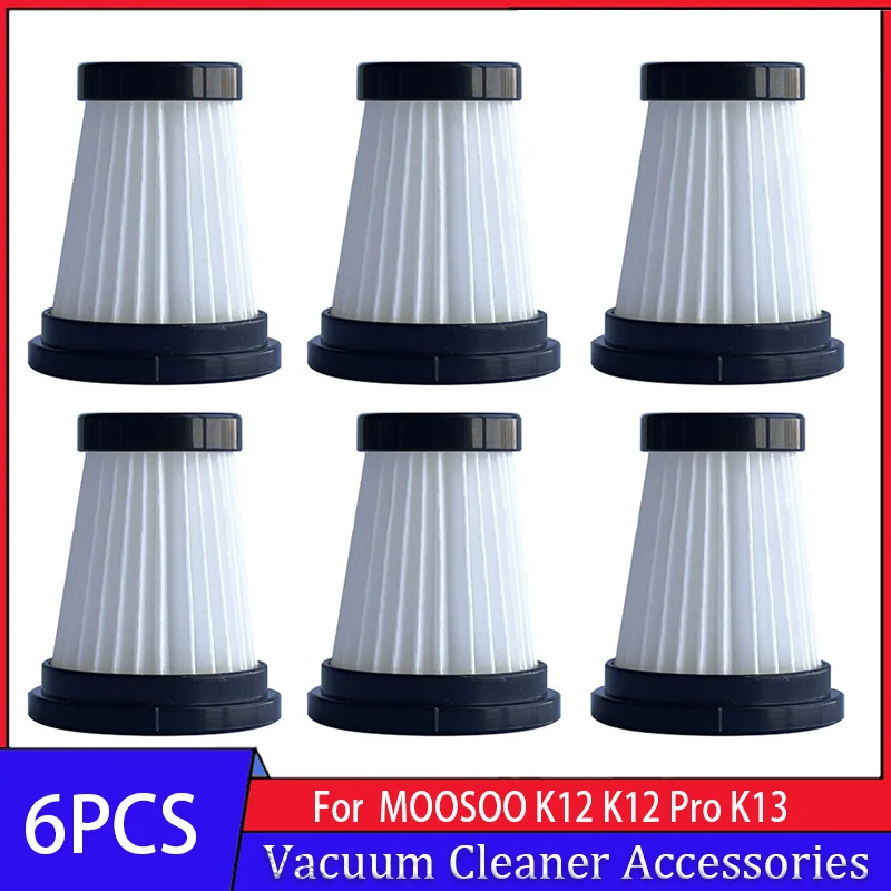 Replacement Filter For MOOSOO K12, K12 Pro, K13 Cordless Vacuum And Foxnovo13KPA Handheld Vacuum Cleaner Parts