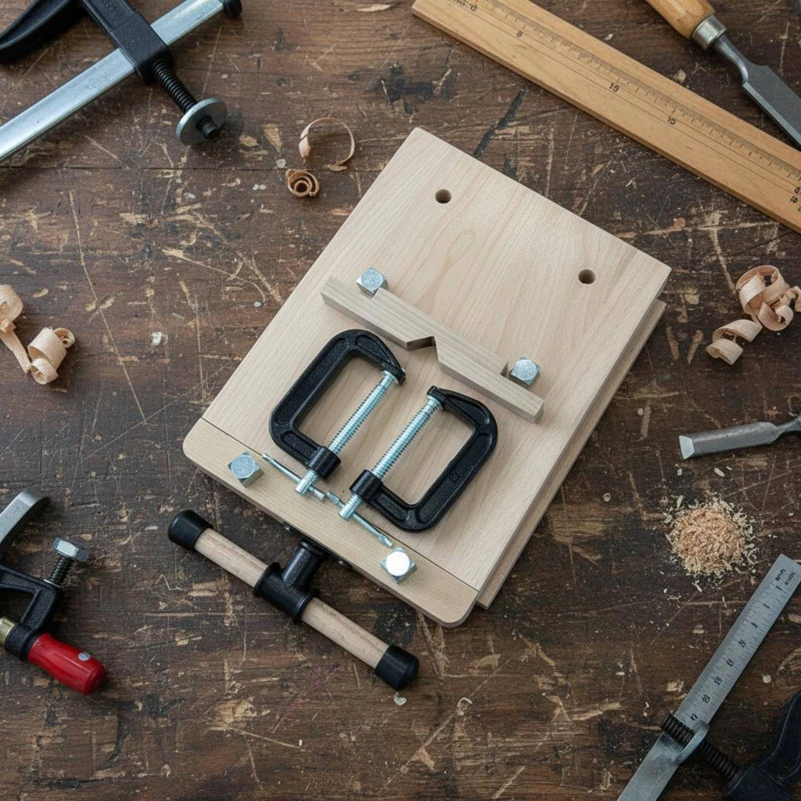ポータブル木工ベンチ コンパクトミニワークベンチ DIYユー - Woodworking Workshop Design のレビューと価格