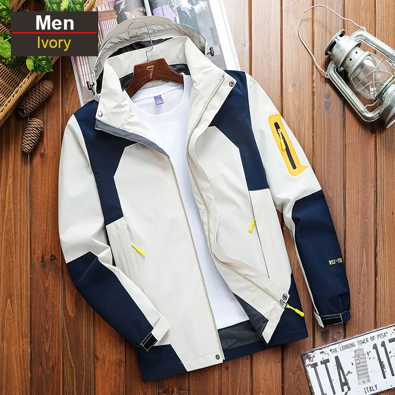 Men's Waterproof Hiking Women Windproof Windbreaker Breathable Camping Hunting Running Trekking Fishing Coats