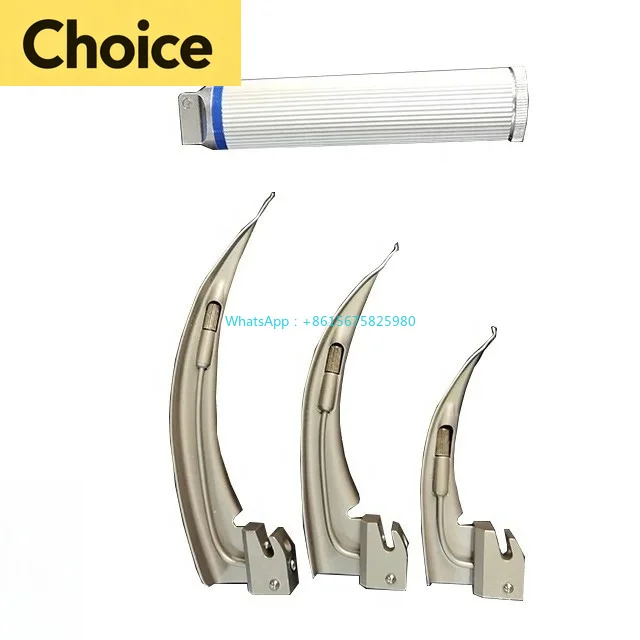Veterinary Bulb Laryngoscope, Reusable Animal Airway Management Tool
