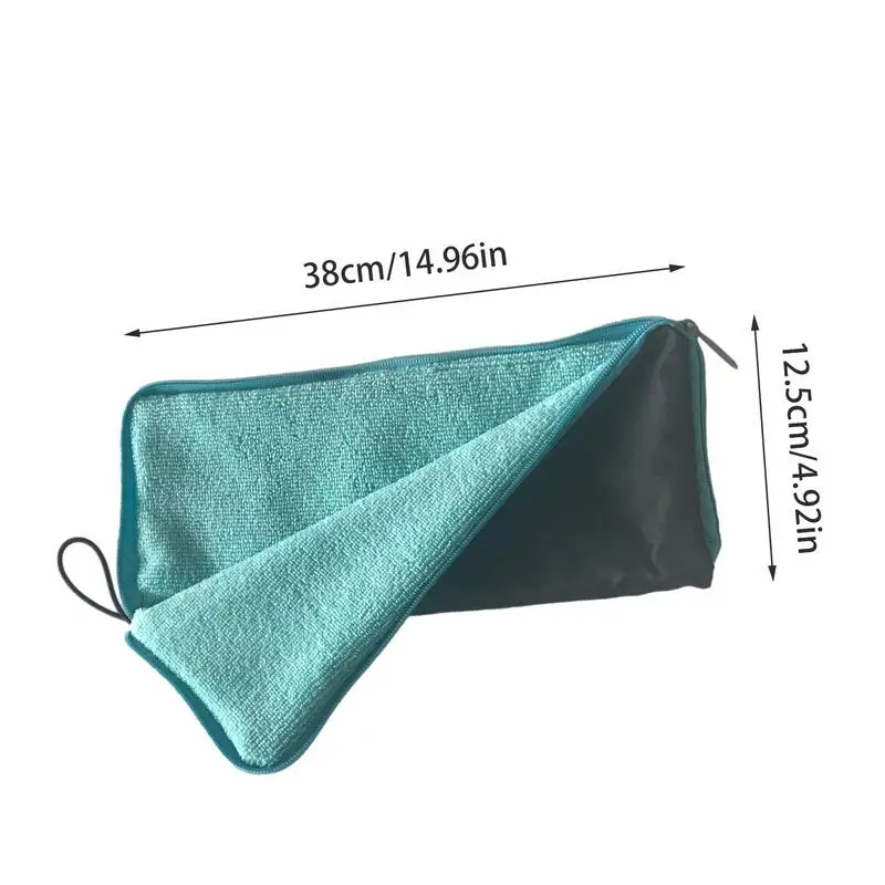 Umbrella Storage Bag Water-Absorbing Umbrella Bag Chenille Waterproof Umbrella Bag Portable Quick-Drying Umbrella Cover