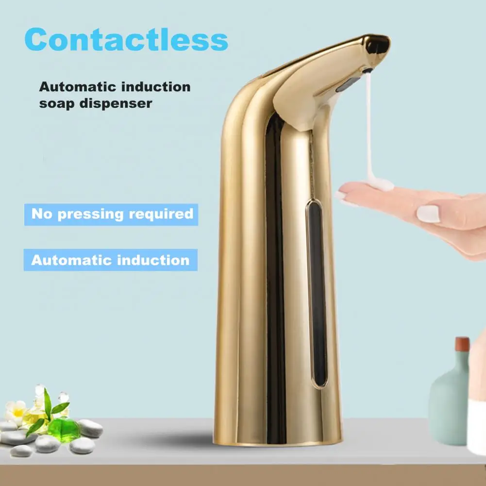 

Sensor Soap Dispenser 400ml Practical Washable Transparent Bathroom Touchless Foam Soap Dispenser Home Use