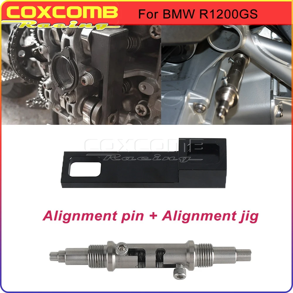 Motorcycle Accessory Alignment Pin Steel Iron Alignment Jig For BMW R1200GS R 1200GS Calibration Fixture Compatible Timing Tool