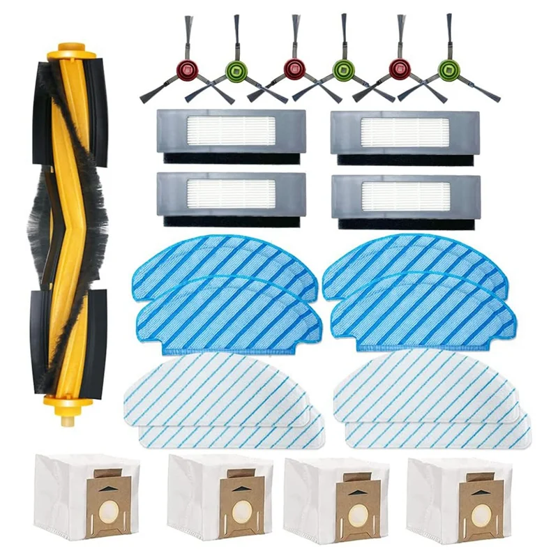 

Многофункциональные запасные части для робота-пылесоса Ecovacs OZMO T8, аксессуары