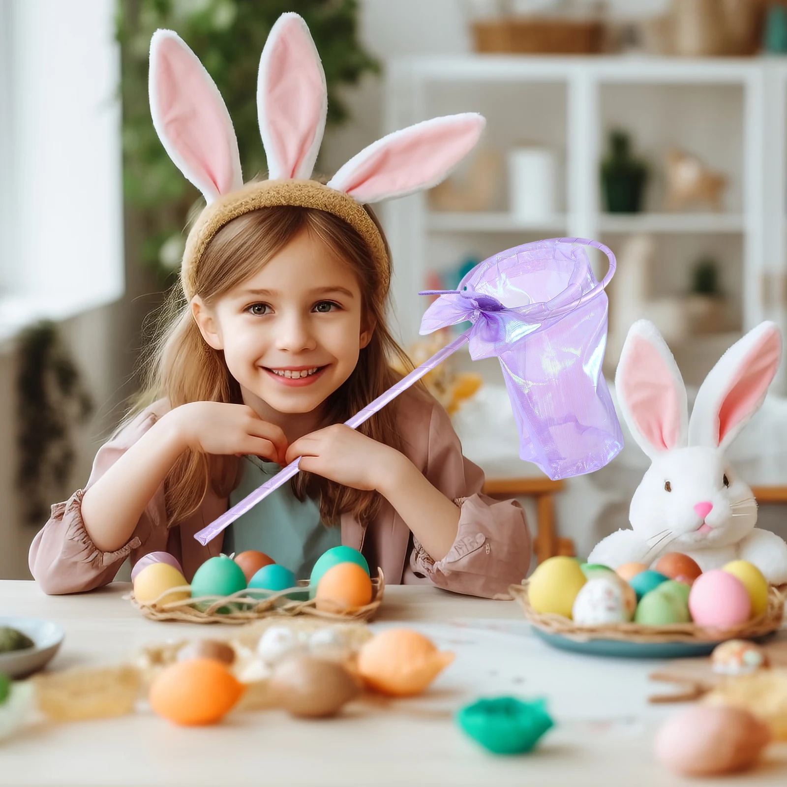 

Easter Cloth Gift Bag Lovely Easter Favor Candy Pouch Party Treats Egg Hunts Party Favors Bunny Bags Gift Goodie Bags