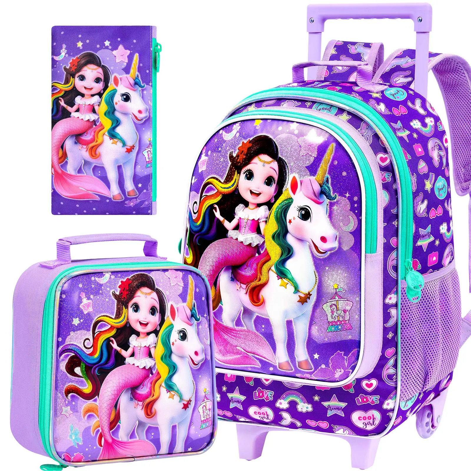 set-de-3-piezas-mochila-con-ruedas-para-ninos-que-incluye-una-mochila-con-ruedas-un-bolso-de-mano-y-un-estuche-para-lapices-con-estampado-de-sirena-y-unicornio-y-gran-capacidad
