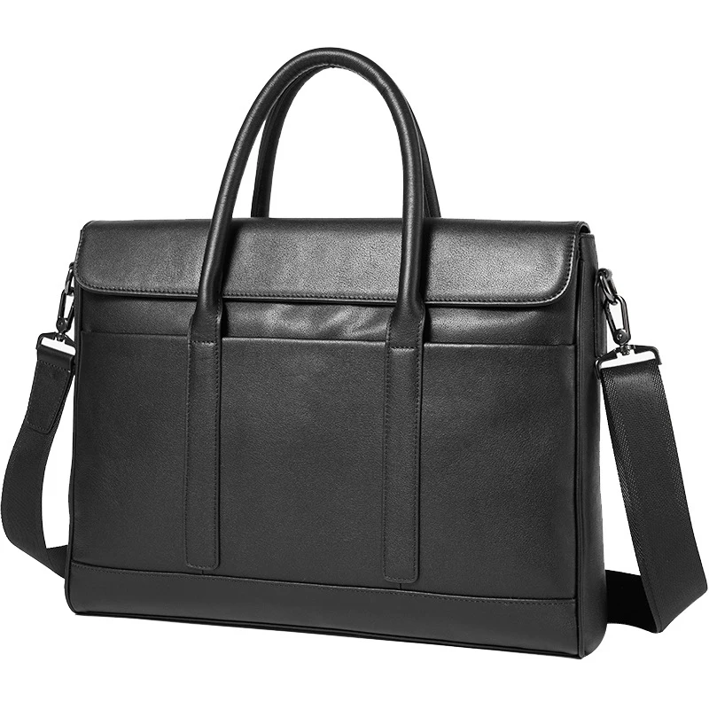 Bolsa masculina de couro genuíno dos homens maleta portátil bolsa de couro totes para documento sacos de escritório sacos de ombro mensageiro bolsas