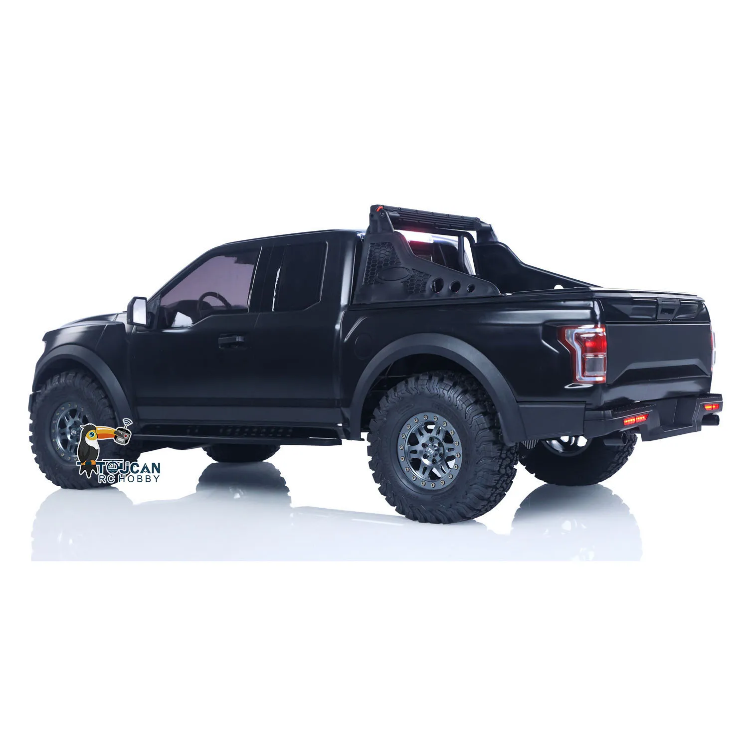 

RC Crawler 1/8 Pickup Model Car F150 Remote Control Off Road Vehicle 4WD 2PCS Axle Lock 775 Brushed Motor 880 ESC Metal Wheels