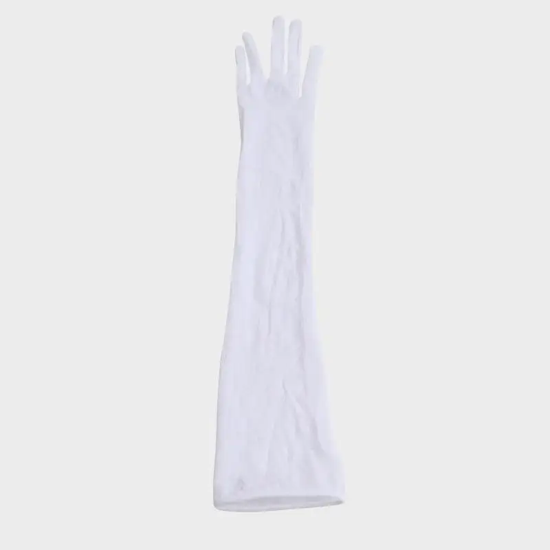 1 Paar hochelastische, enge Strumpfhandschuhe aus festem Nylon, ultradünne, nahtlose, sexy Handschuhe, lange Sonnenschutzhandschuhe für Damen, für Tanzpartys – Detail 10