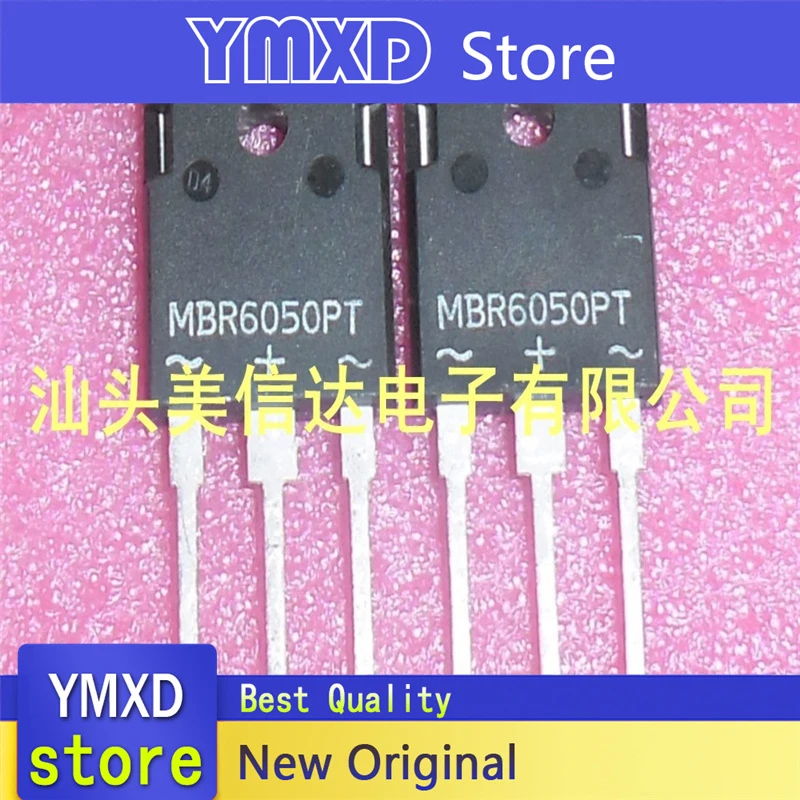 10pcs/lot New Original MBR6050PT Fast Recovery Tube TO-3P In Stock