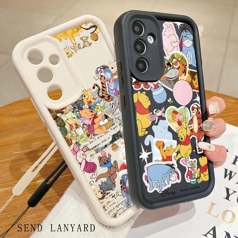 

Disney Winnie the Pooh For Samsung A55 A54 A53 A52 A51 A35 A34 A33 A32 A31 A25 A14 A23 A21 A16 A15 A14 A13 Lanyard Cover