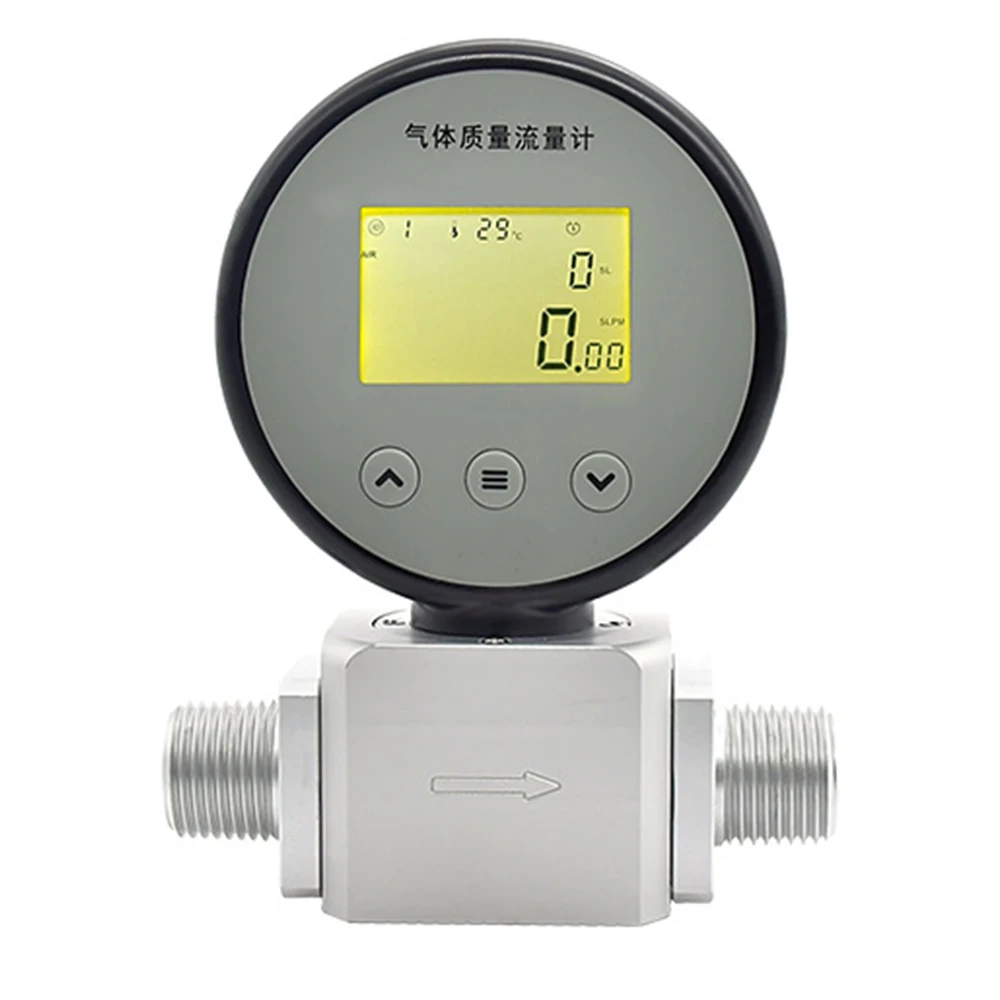 Aluminum alloy AMS  compressed air oxygen flow meter AMS2106 for flow sensor